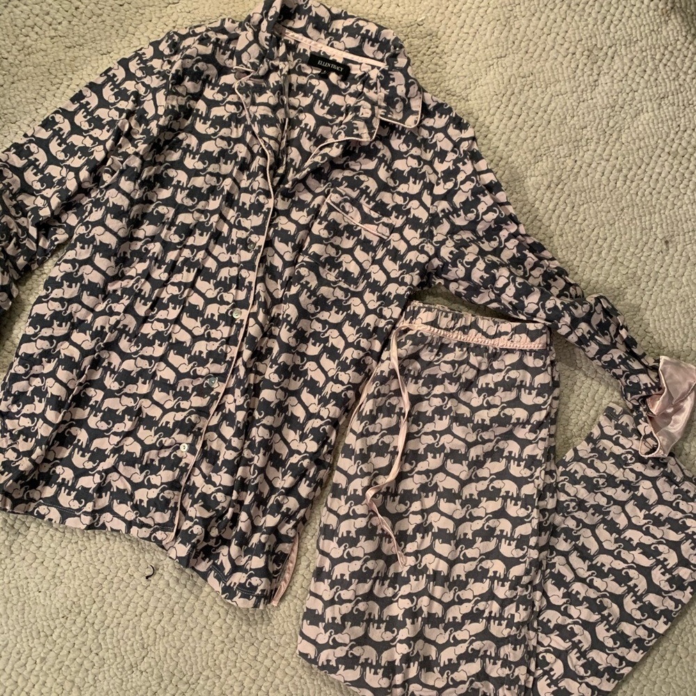 Elephant Pajama Set